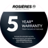 Rosieres 5Y Warranty